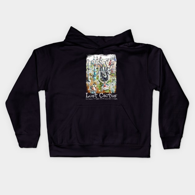 What happens in the Lab does not always stay in the Lab. Kids Hoodie by LostCactus